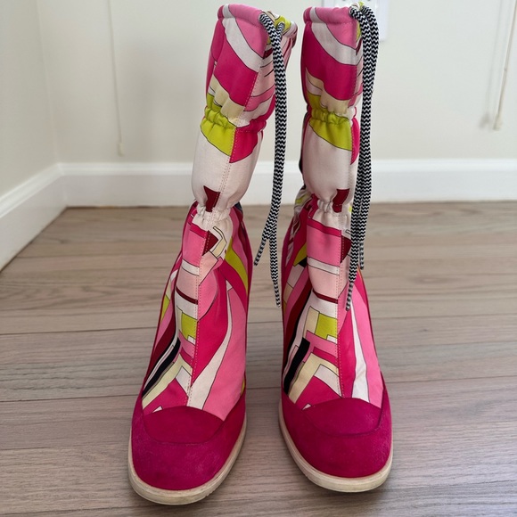 Emilio Pucci nylon booties - Picture 2 of 6